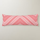 Peppermint Chevron Body Pillow Lichaamskussen (Voorkant)