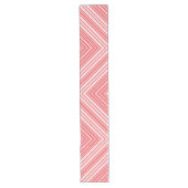Peppermint Chevron Table Runner Lange Tafelloper (Voorkant)
