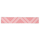 Peppermint Chevron Table Runner Lange Tafelloper (Horizontaal)