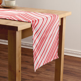 Peppermint Chevron Table Runner Lange Tafelloper