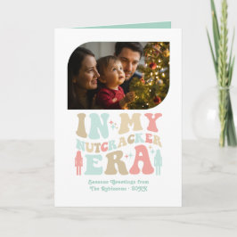 Peppermint Cream Fun Retro Christmas Photos Feestdagen Kaart