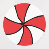 Peppermint Cute Snoep Clipart Peppermint Clipart Labels (Design 1)