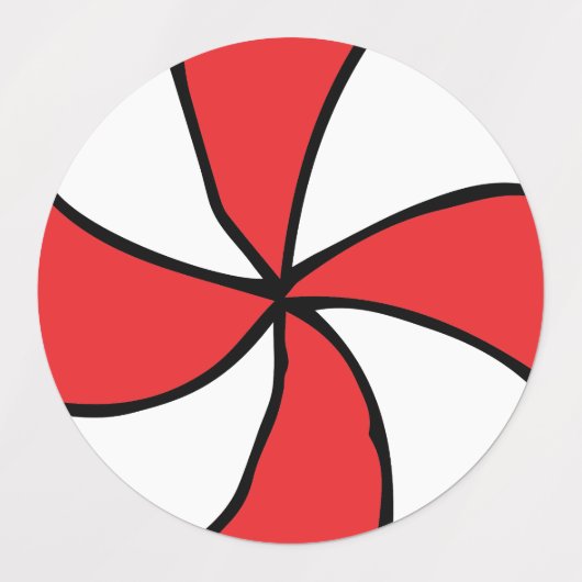 Peppermint Cute Snoep Clipart Peppermint Clipart Labels (Design 1)