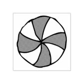 Peppermint Cute Snoep Clipart Peppermint Clipart Rubberstempel (Afrduk)