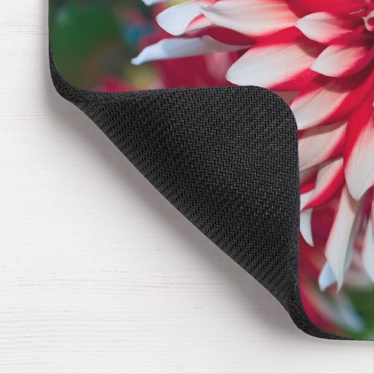 Peppermint Dahlia Mousepad Muismat (Hoek)