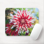 Peppermint Dahlia Mousepad Muismat (Met muis)