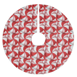 Peppermint, Dammit. Penseelpenseel van polyester Kerstboom Rok