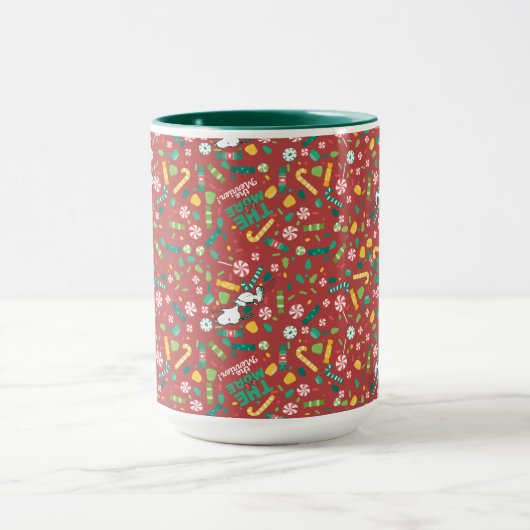 Peppermint Dreams Snoopy Snoep Pattern Mok (Midden)