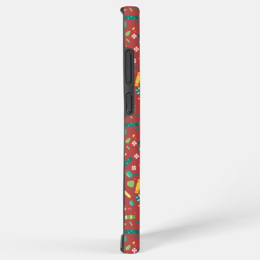 Peppermint Dreams Snoopy Snoep Pattern Samsung Galaxy Hoesje (Rechterkant)