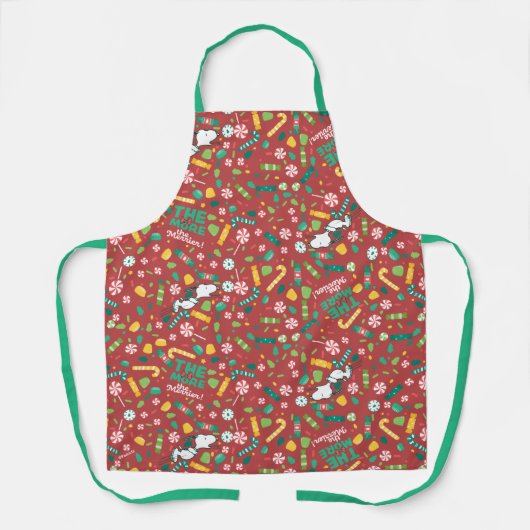 Peppermint Dreams Snoopy Snoep Pattern Schort (Voorkant)