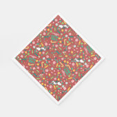 Peppermint Dreams Snoopy Snoep Pattern Servet (Hoek)