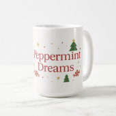 Peppermint Dreams | Sweet, Minty, and Full of Joy  Koffiemok (Voorkant rechts)