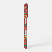 Peppermint Dromen Snoopy Snoep Patroon iPhone 16 Hoesje (Rechterkant)