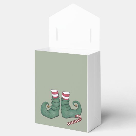 Peppermint Elf Vakantie Bedankdoosjes (Geopend)