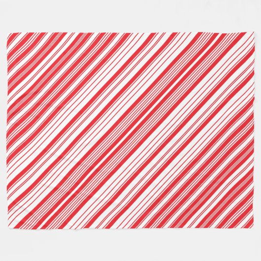 Peppermint Fleece Blanket (3 maten) (Voorkant (Horizontaal))