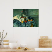 Peppermint-fles (Paul Cezanne) Poster (Keuken)