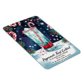 Peppermint Frost Vakantie Cocktail Recept Magneet (Rechterzijde)