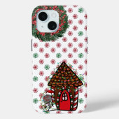 Peppermint Gingerbread House Case-Mate iPhone case (Achterkant)