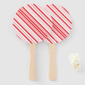 Peppermint Hand Fans Handwaaier (Voorkant en achterkant)