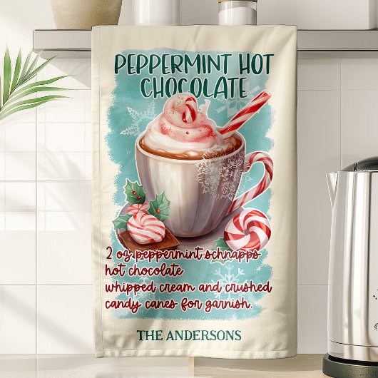 Peppermint Hot Chocolate Christmas Cocktail Recept Theedoek