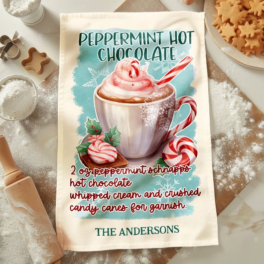 Peppermint Hot Chocolate Christmas Cocktail Recept Theedoek