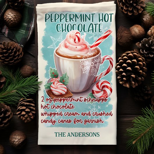 Peppermint Hot Chocolate Christmas Cocktail Recept Theedoek