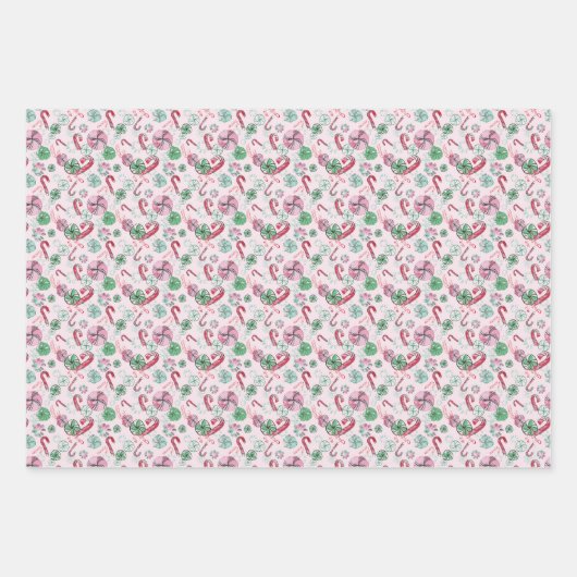 Peppermint Inpakpapier Vel (Voorkant)