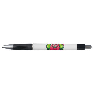 Peppermint Joy: Holiday Candy Character Pen