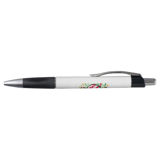 Peppermint Joy: Holiday Candy Character Pen (Bovenkant)