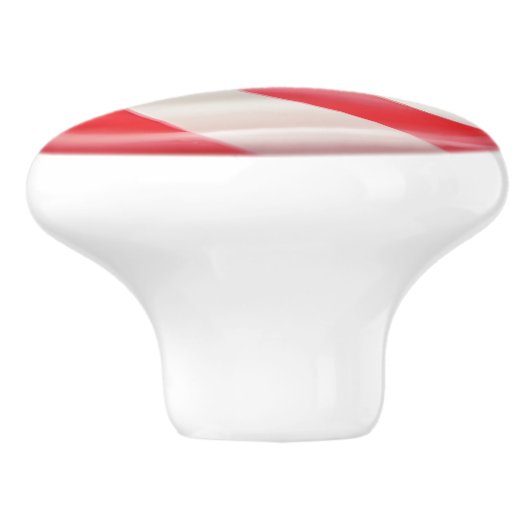 Peppermint Keramische Knop (Zijkant)