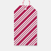 Peppermint-kerstkoekjes Gift Label Cadeaulabel (Achterkant)