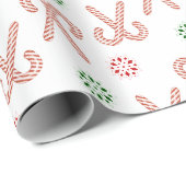 Peppermint-/kerstpapier Cadeaupapier (Rol Hoek)