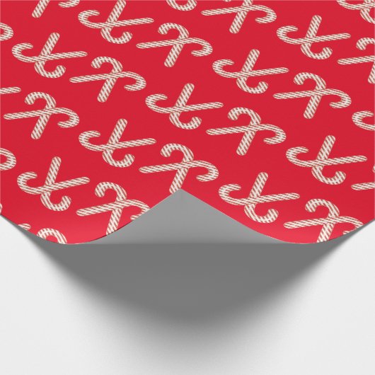 Peppermint-/kerstpapier Cadeaupapier (Hoek)