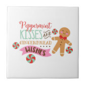 Peppermint Kisses Tegeltje (Voorkant)