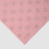 Peppermint Lollipops Pink Holiday Tissue Paper Tissuepapier (Detail)