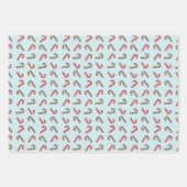 Peppermint Magic: Kerst Candy Cane cadeaupapier (Voorkant 2)
