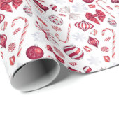 Peppermint Magic Wrapping Paper Cadeaupapier (Rol Hoek)