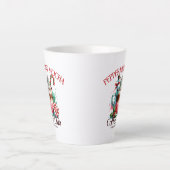 Peppermint Mocha Coffee Club Latte Mok (Voorkant)