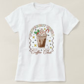 Peppermint Mocha Coffee Club T-shirt (Design voorkant)