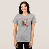 Peppermint Mocha Coffee Club Tri-Blend Shirt (Voorkant volledig)