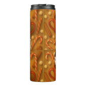 Peppermint Mocha Dream • Winter Coffee Tumbler Thermosbeker (Achterkant)
