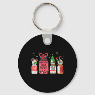 Peppermint Mocha Propofol Kerstverpleegster Er Ed Sleutelhanger
