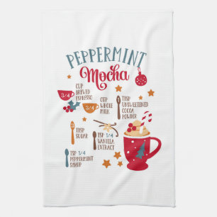 Peppermint Mocha Theedoek