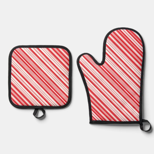 Peppermint Ovenwant & Pannenlap Set (Voorkant)