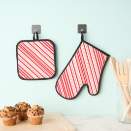 Peppermint Ovenwant & Pannenlap Set