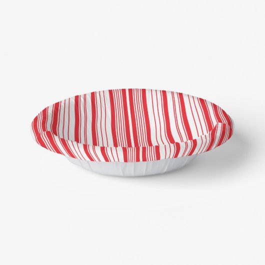 Peppermint Paper Bowls Papieren Kommen (Gebogen)