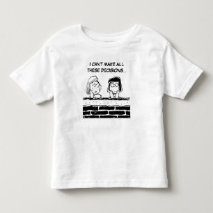 Peppermint Patty & Marcie aan de muur Kinder Shirts