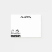 Peppermint Patty & Marcie aan de muur Post-it® Notes (Voorkant)