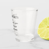 Peppermint Patty nieuwheid borrelglas Shot Glas (Rechts)