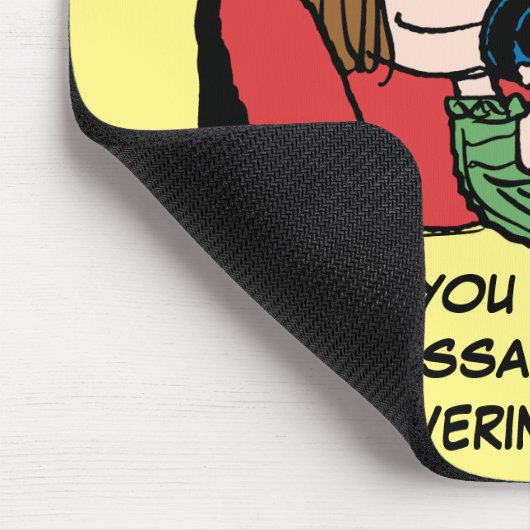 Peppermint Patty op de Telefoon Muismat (Hoek)